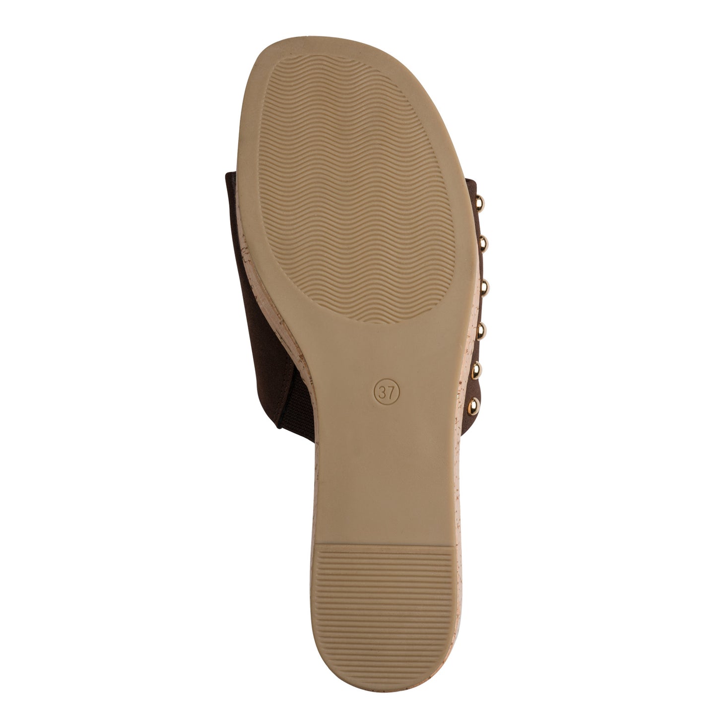 Marco Tozzi Wedge Mule Chocolate