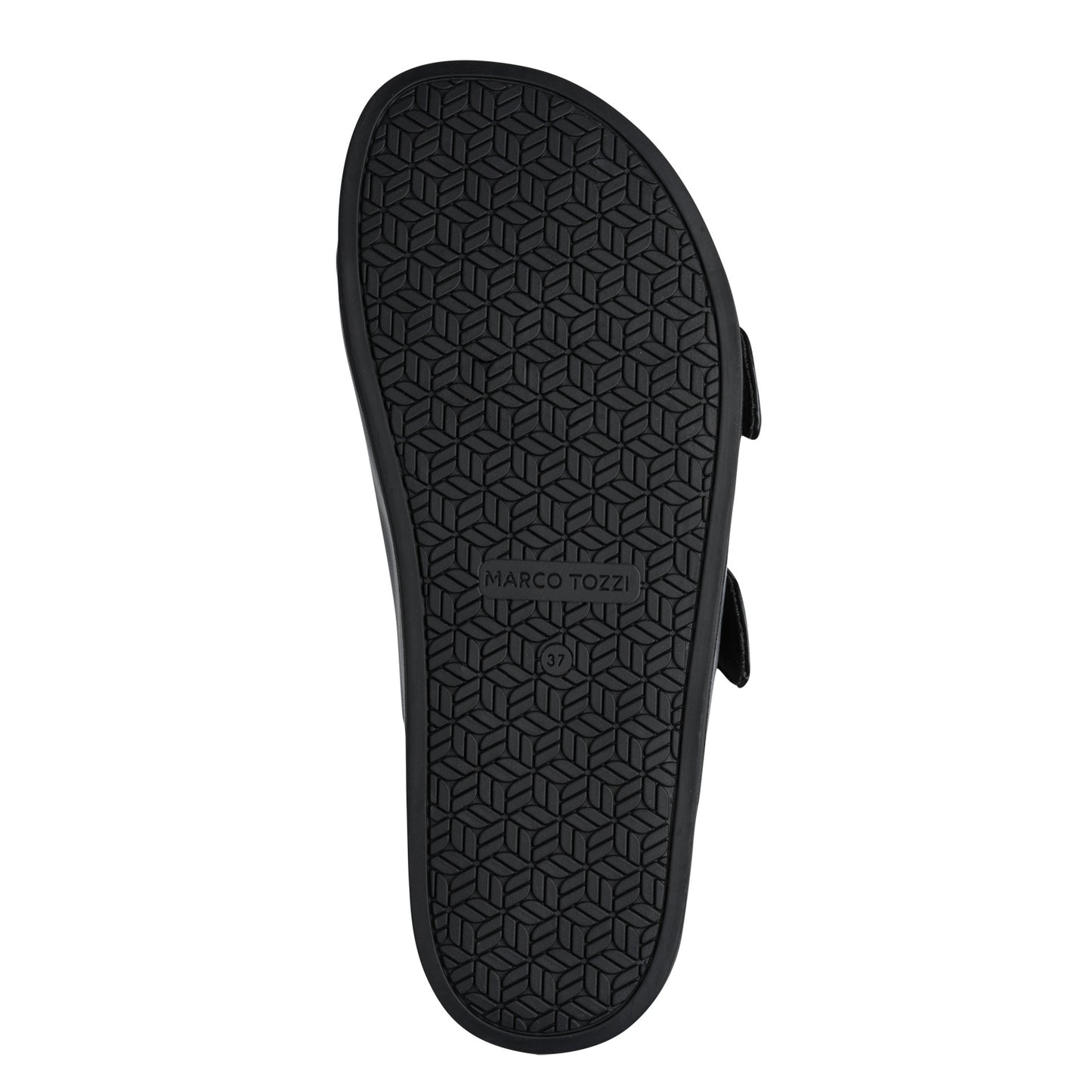 Marco Tozzi 2 Strap Sandal Black