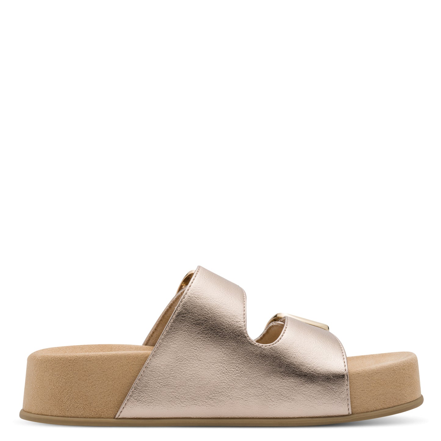 Marco Tozzi 2 Strap Sandal Platnium