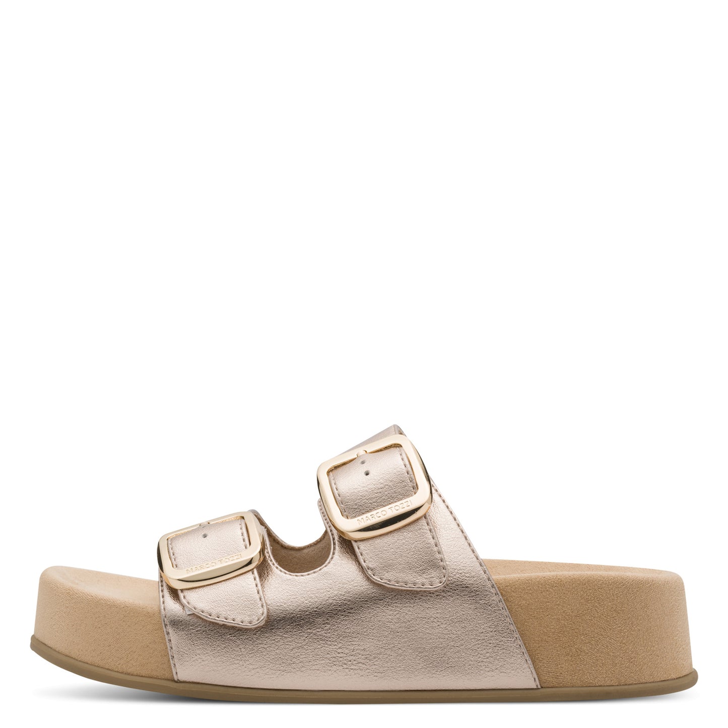 Marco Tozzi 2 Strap Sandal Platnium