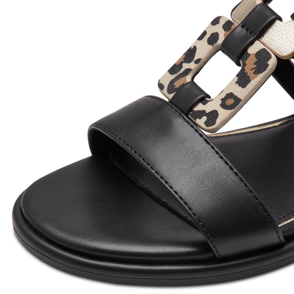 Marco Tozzi Leopard Sandal
