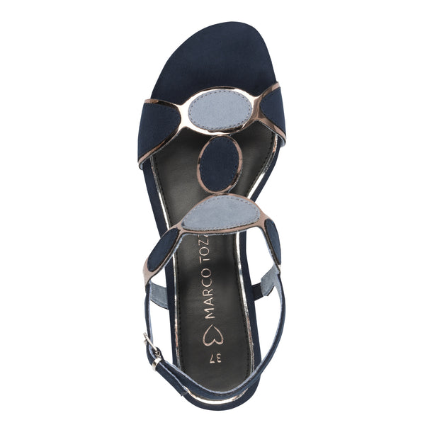 Marco Tozzi Navy Sandal