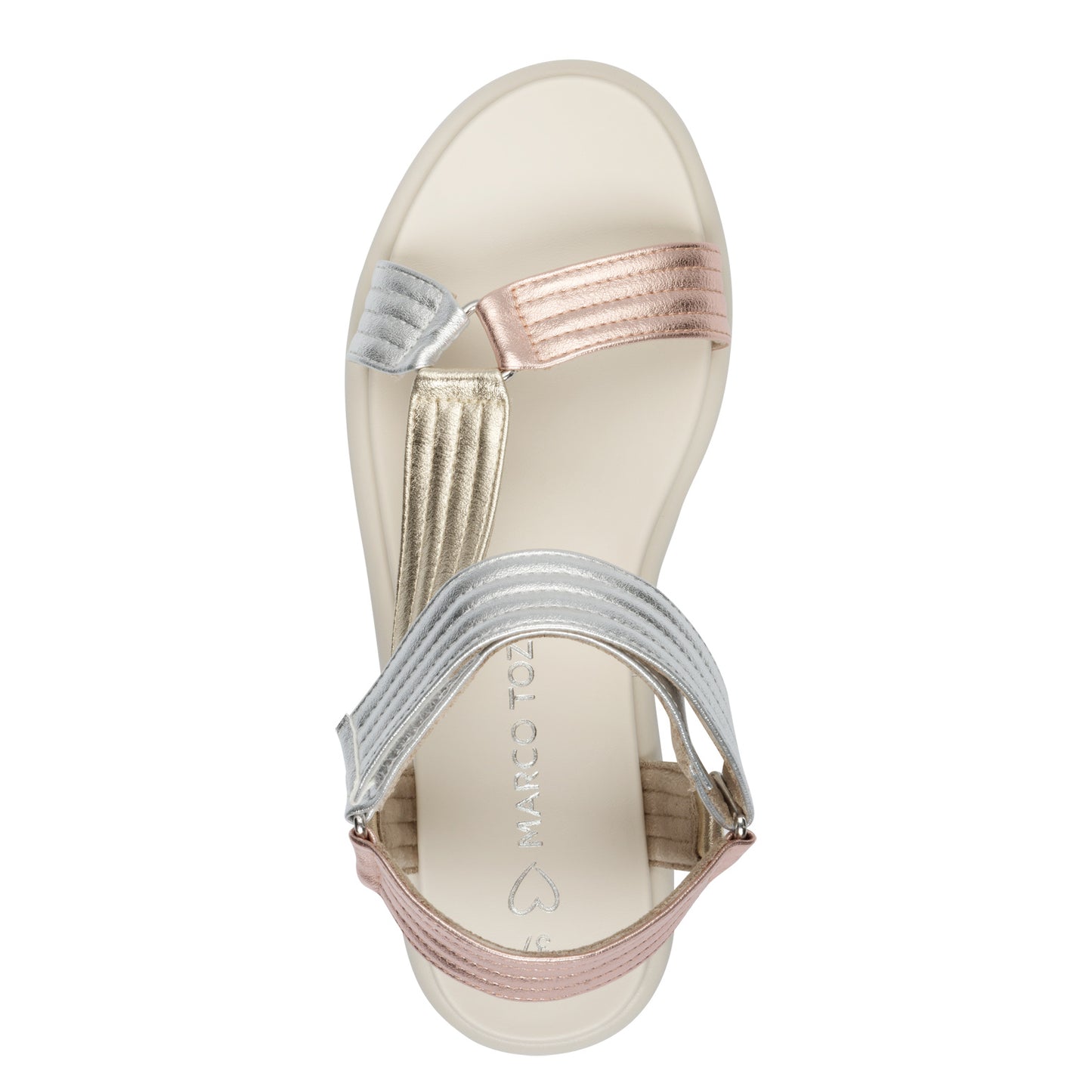 Marco Tozzi Rose Gold Sandal