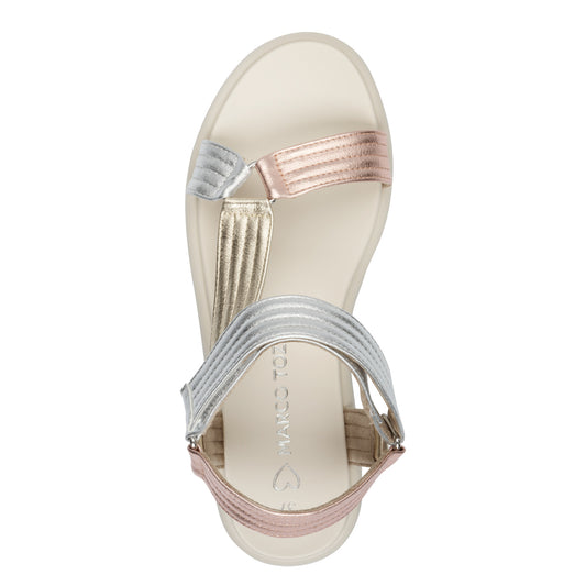 Marco Tozzi Rose Gold Sandal