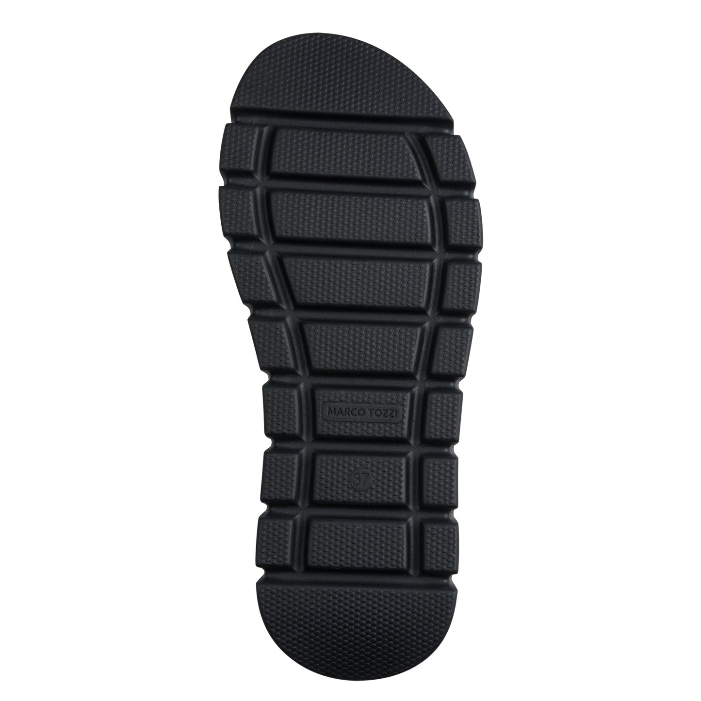 Marco Tozzi Flatform Sandal Black