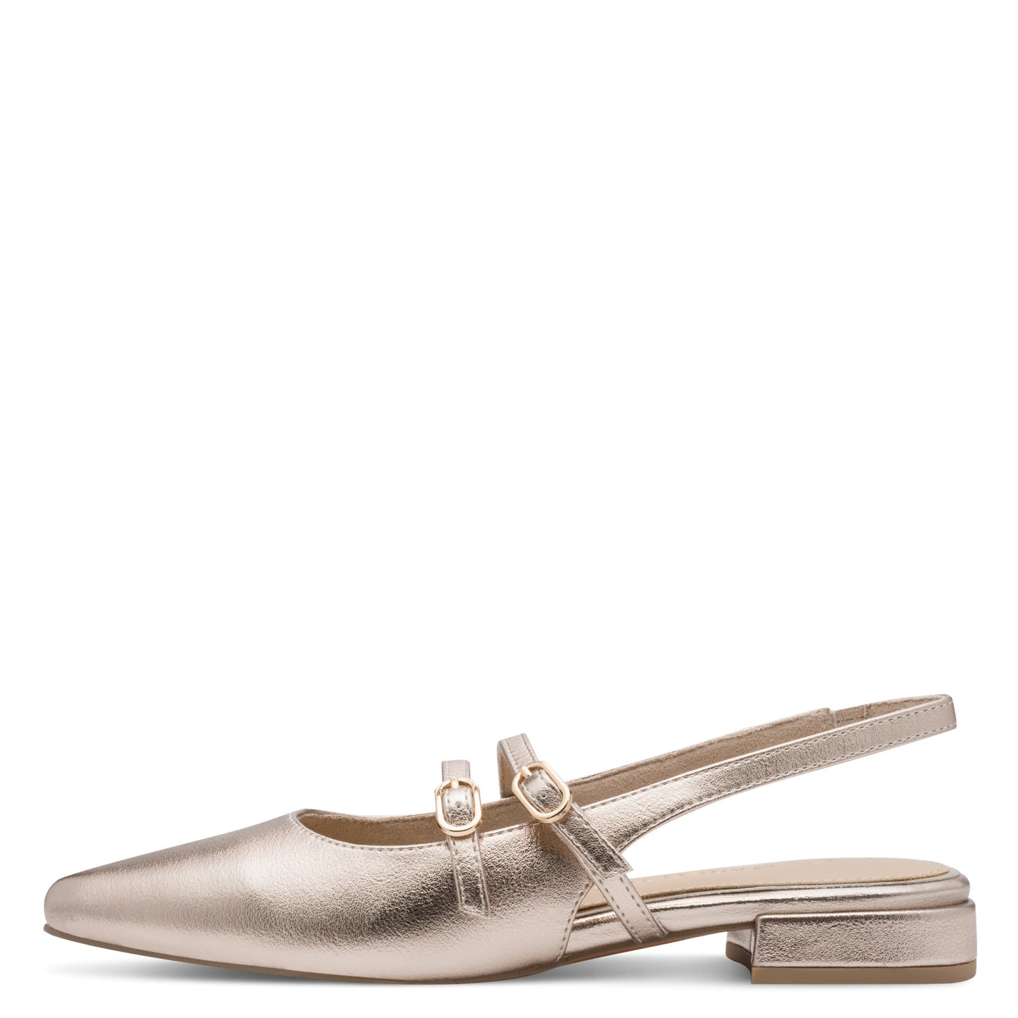 Marco Tozzi Sling Back Shoe Platinum