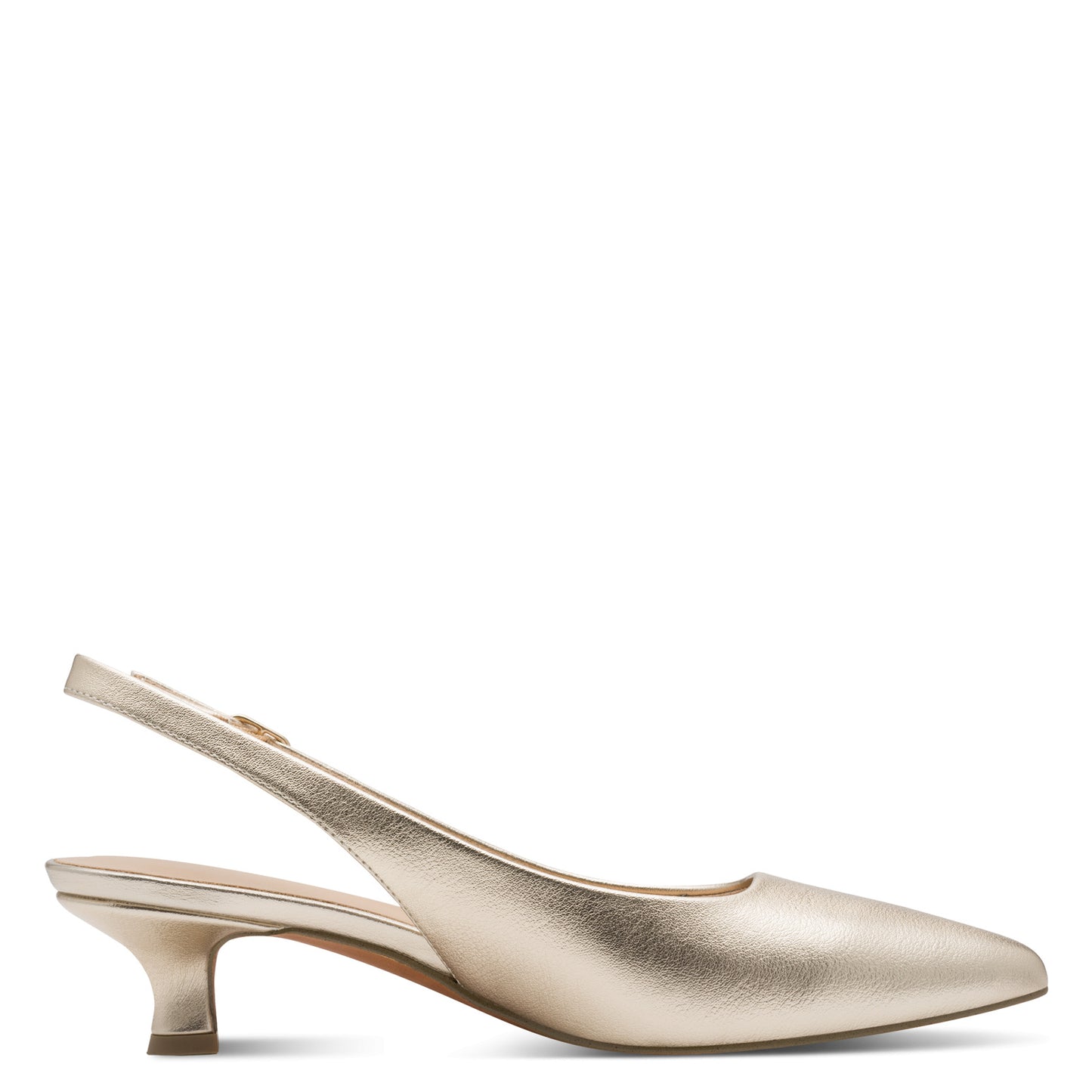 Marco Tozzi Sling Back Shoe Gold