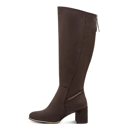 Marco Tozzi Knee High Boots With Zip Detail
