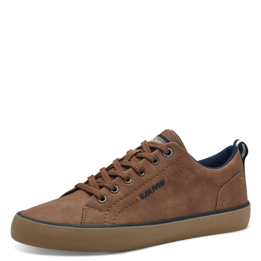 S.Oliver Mens Trainer- Cognac