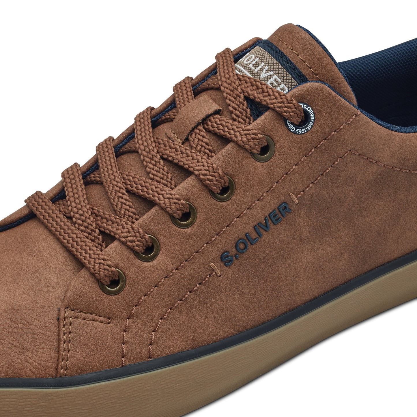 S.Oliver Mens Trainer- Cognac