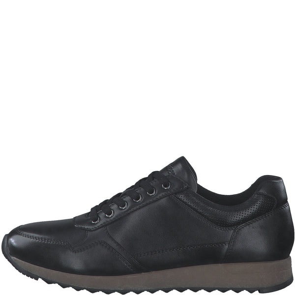 S.Oliver Mens Sneaker- Black