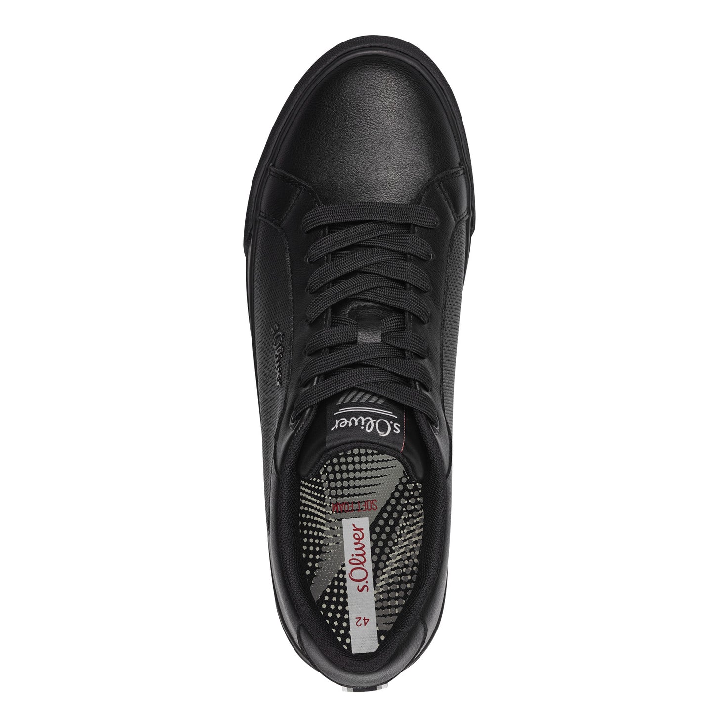 S.Oliver Black Lace Trainer