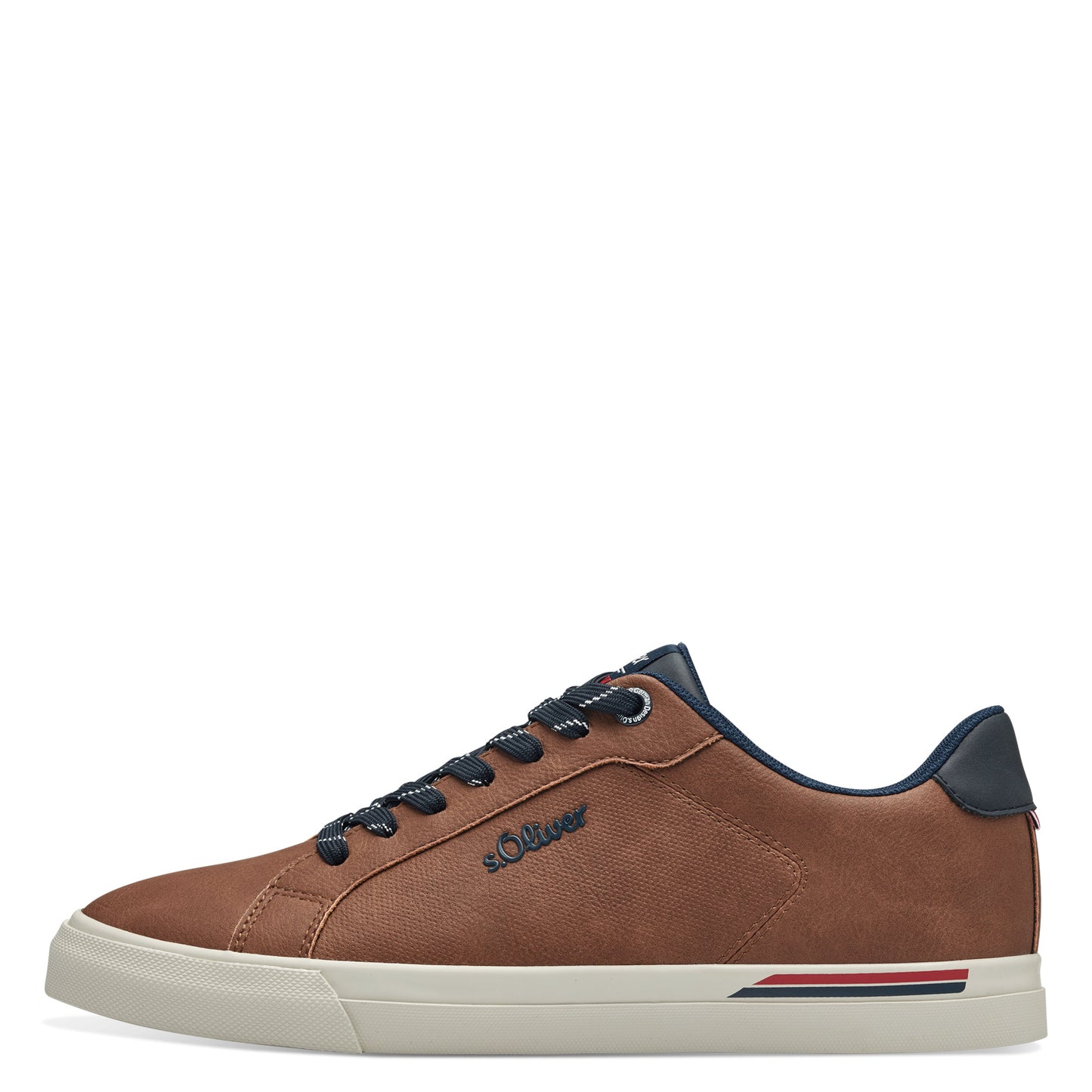 S.Oliver Cognac Lace Trainer
