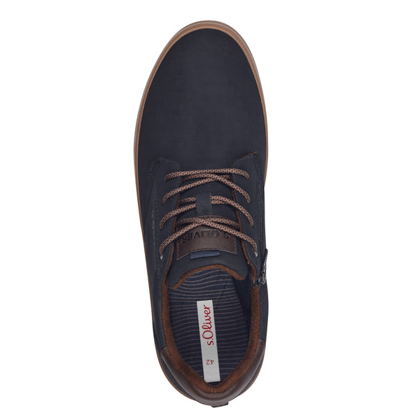 S.Oliver Mens Trainer- Navy