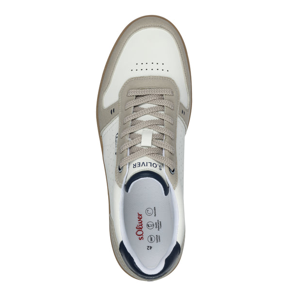 S.Oliver Mens Trainer- White