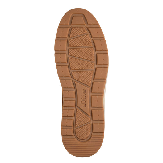 S.Oliver Mens Lace Up Boot Cognac