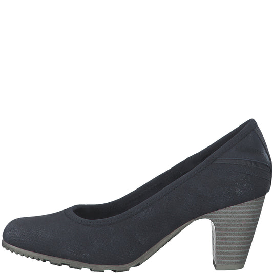 S.Oliver block heel Navy