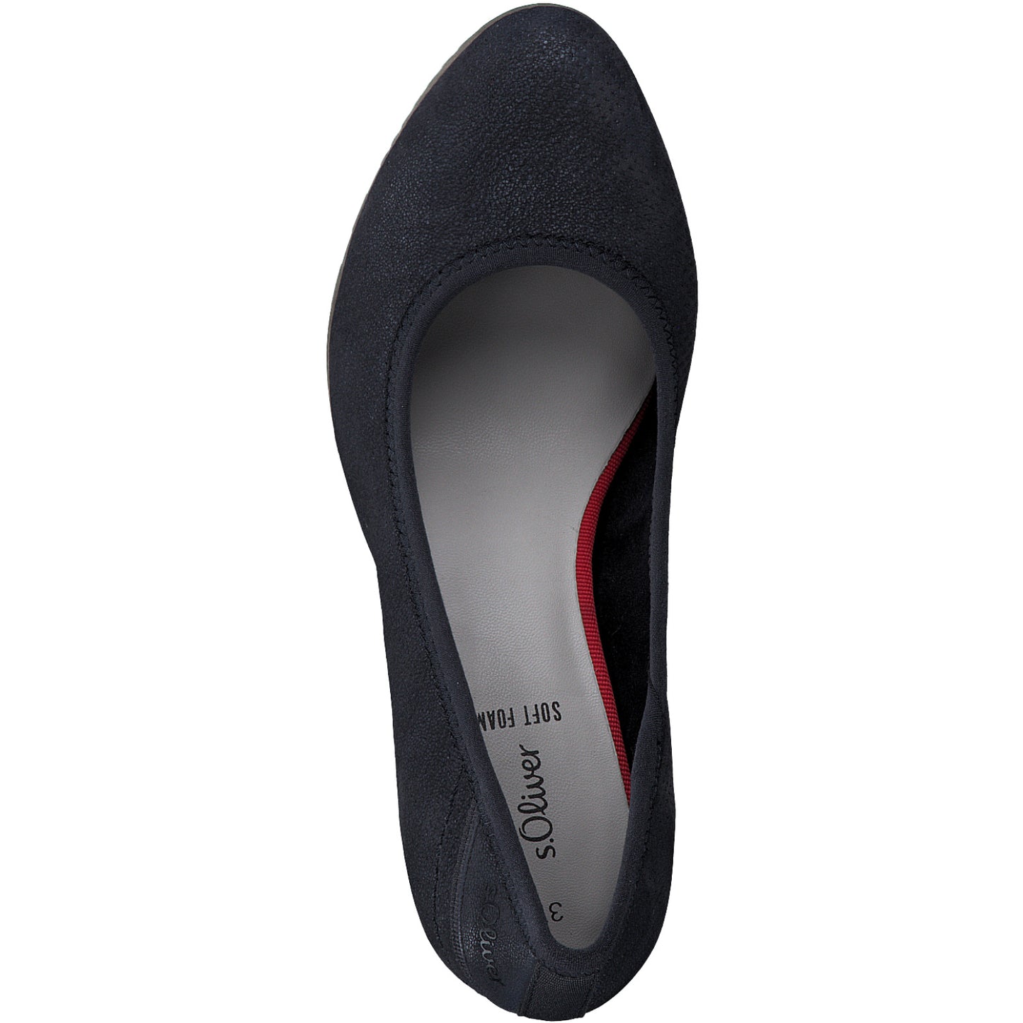 S.Oliver block heel Navy