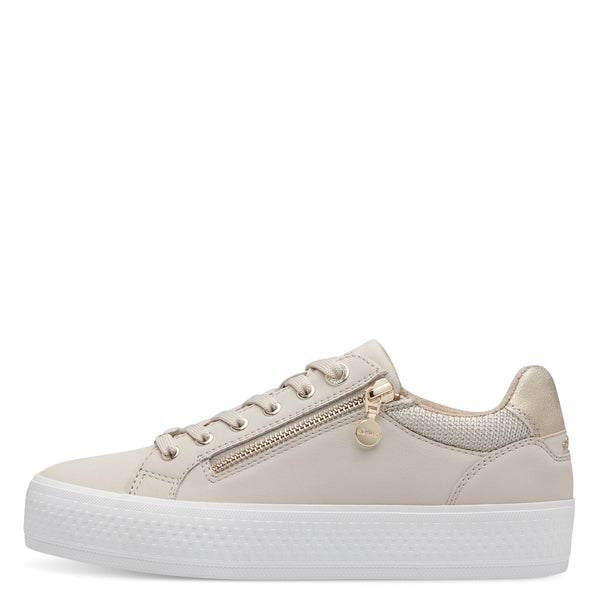 S.Oliver Zip Trainer -Beige