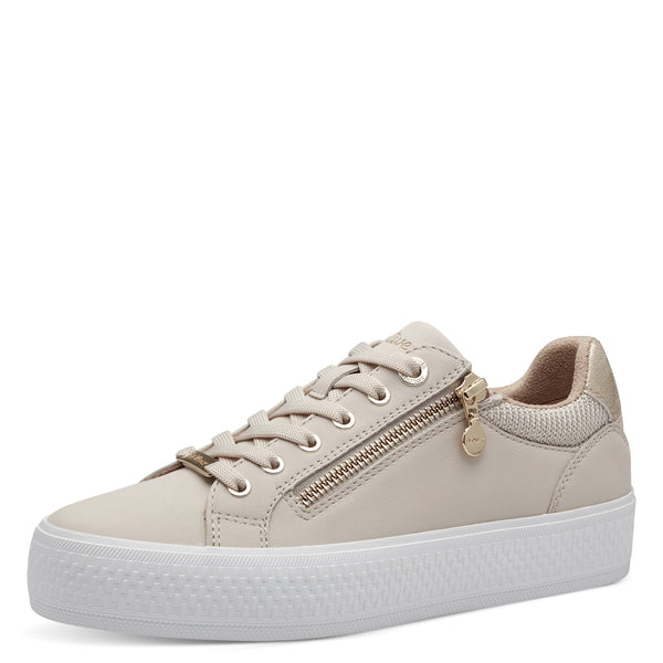 S.Oliver Zip Trainer -Beige