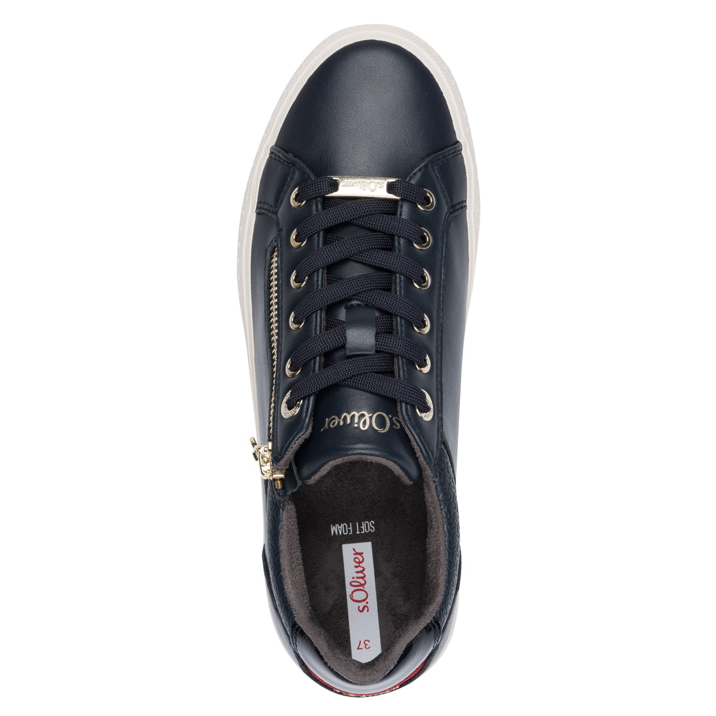 S.Oliver Trainers Navy Zip