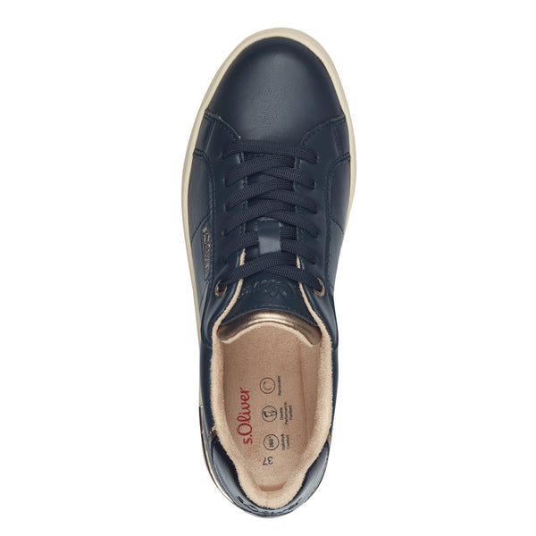 S.Oliver Court Trainers Navy