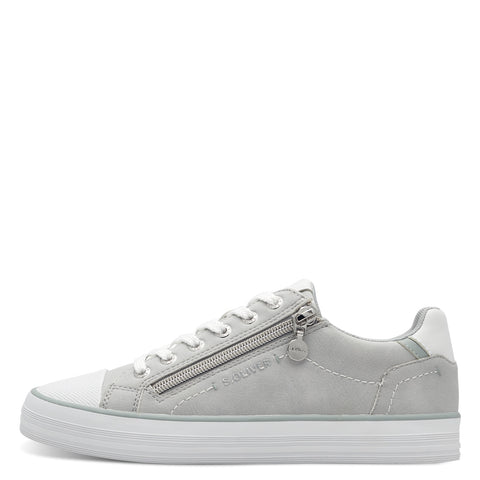 S.Oliver Zip Trainers Grey