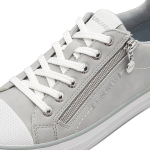 S.Oliver Zip Trainers Grey