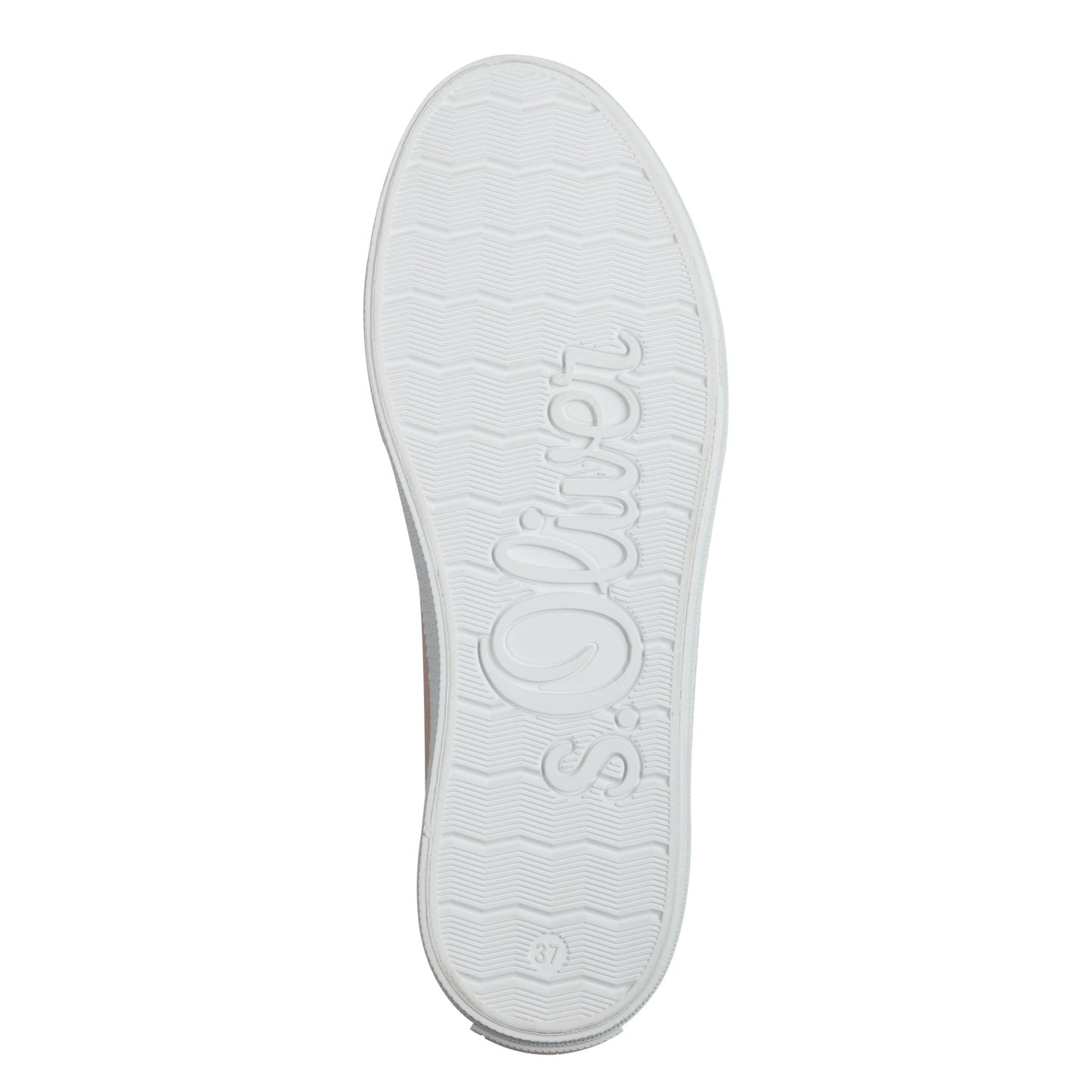 S.Oliver Lace Canvas Trainer Coral