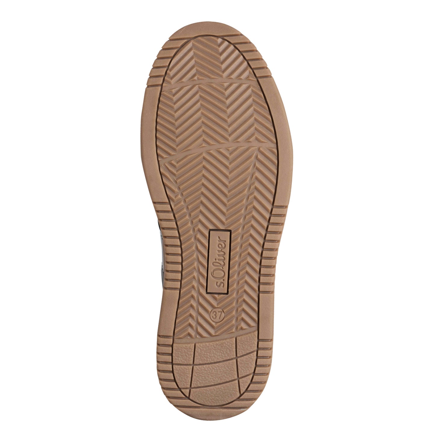 S.Oliver Gum Sole Trainers Black Comb