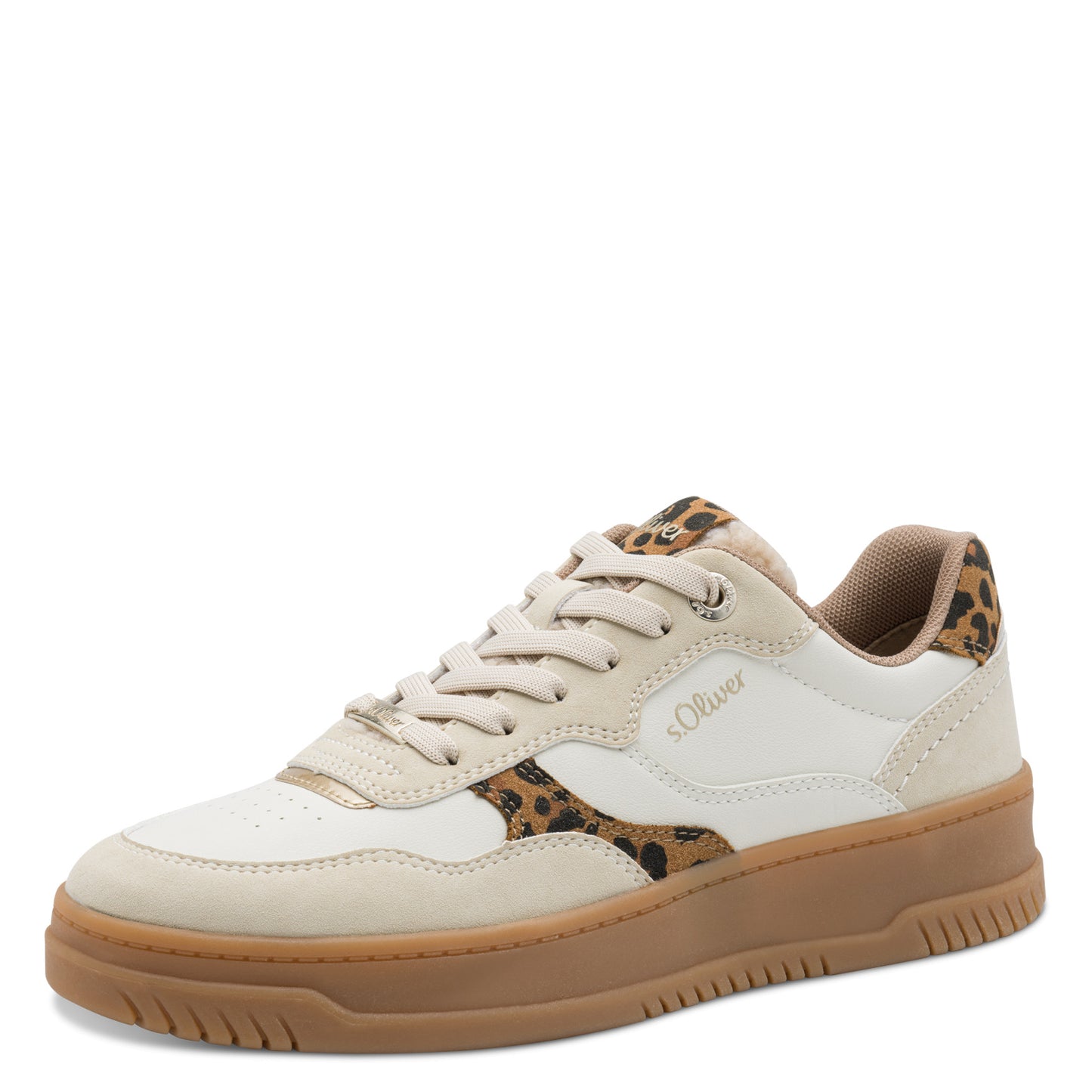 S.Oliver Gum Sole Trainers Beige