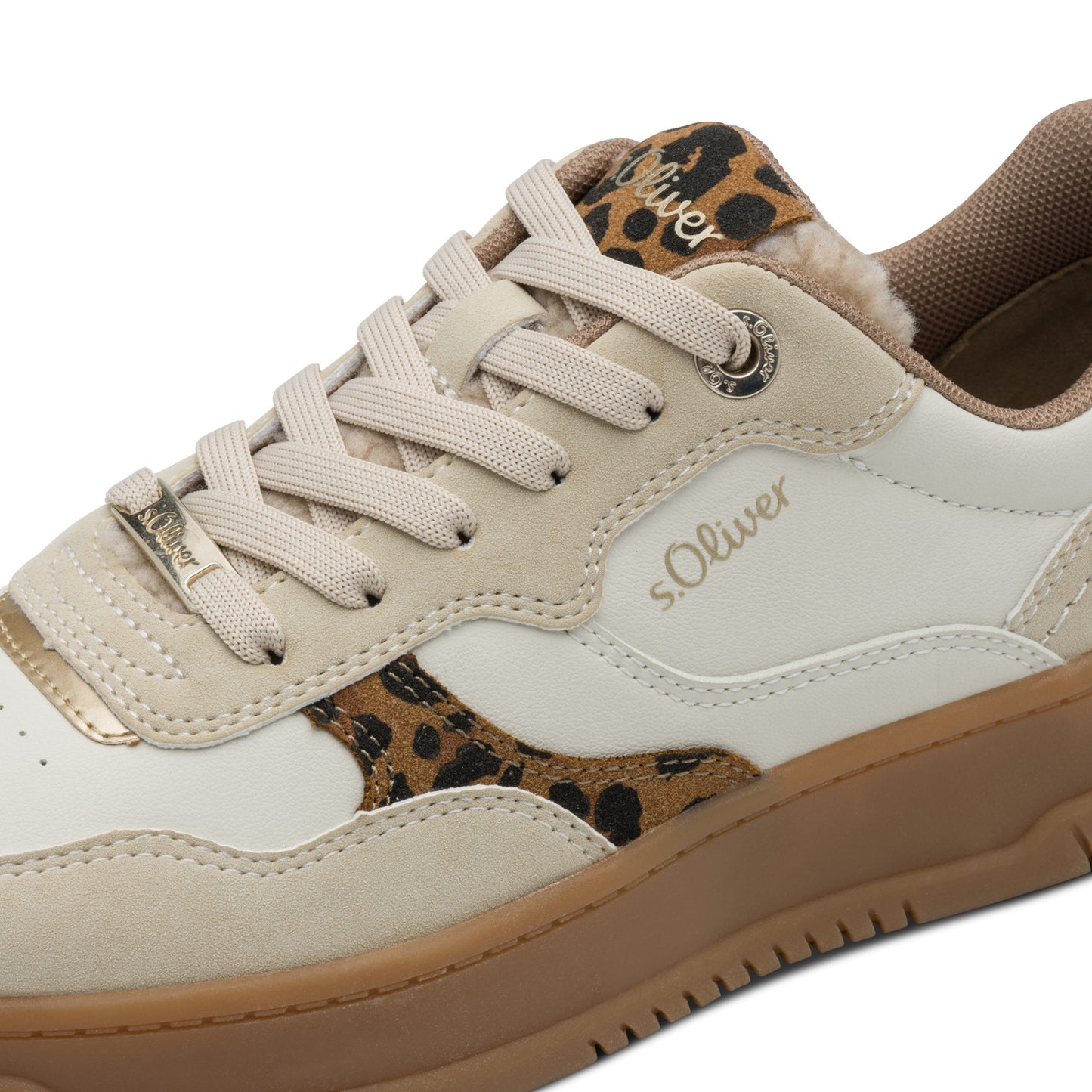S.Oliver Gum Sole Trainers Beige