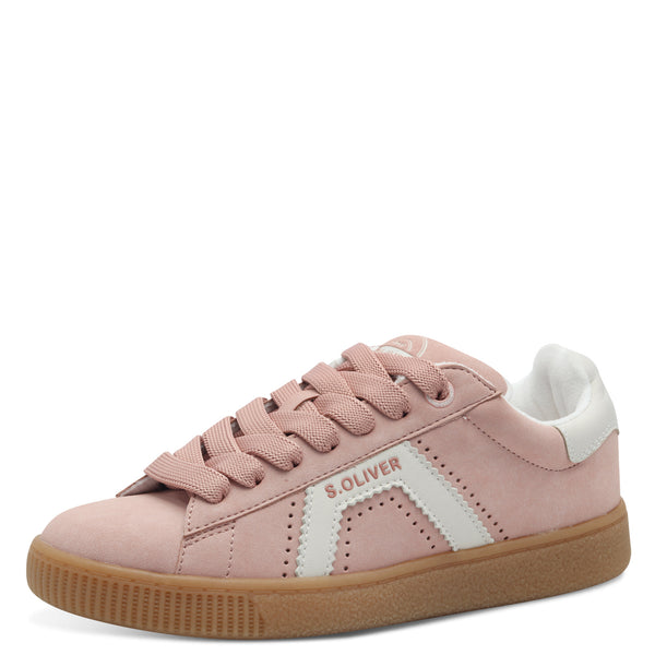 S.Oliver Lace Trainer Rose