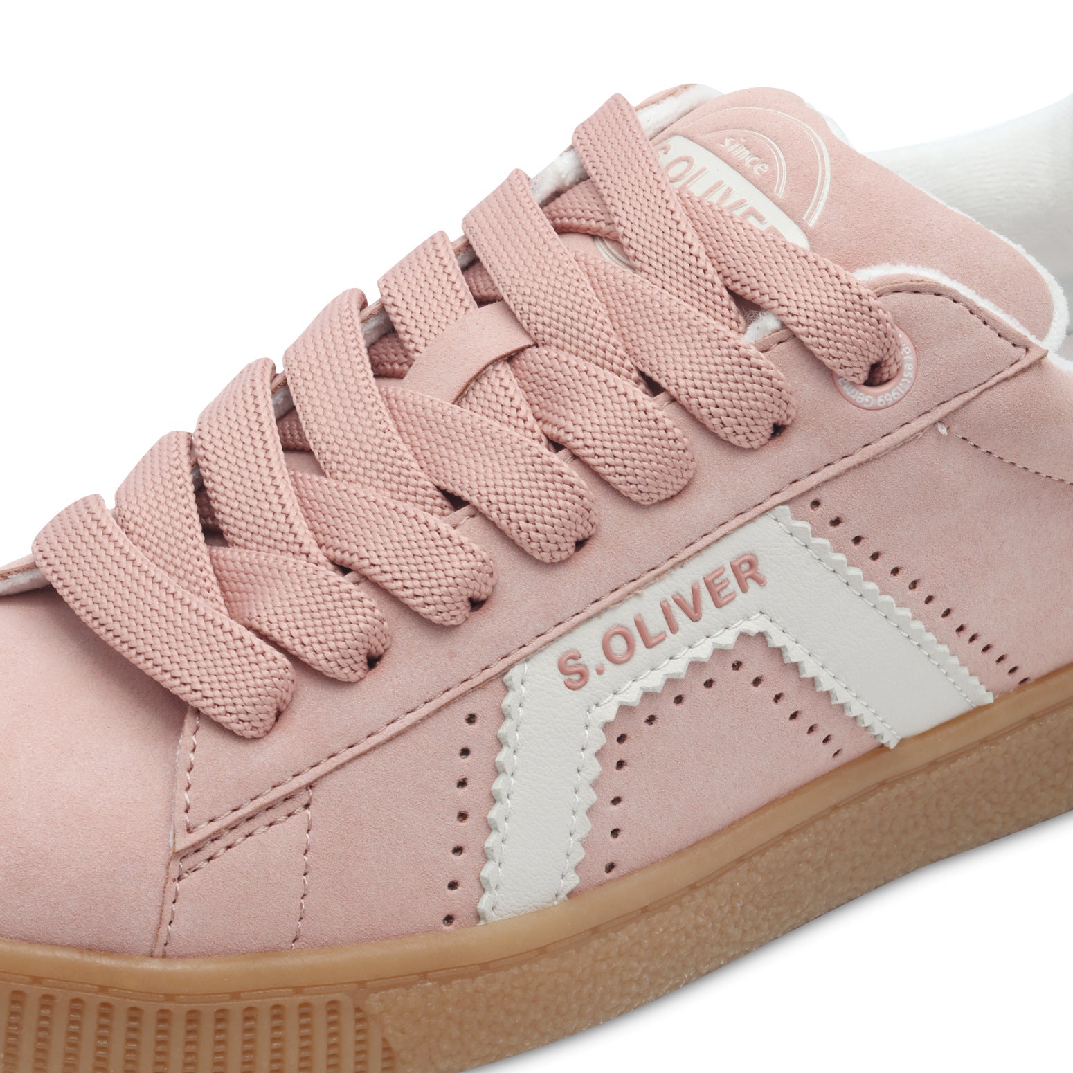 S.Oliver Lace Trainer Rose