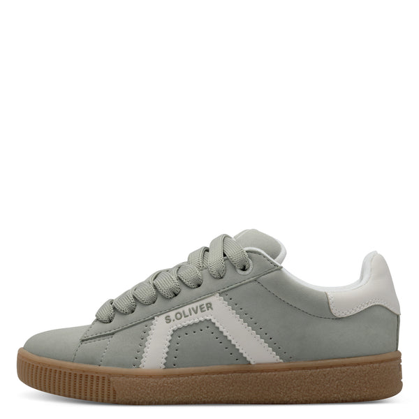 S.Oliver Lace Trainer Pistachio