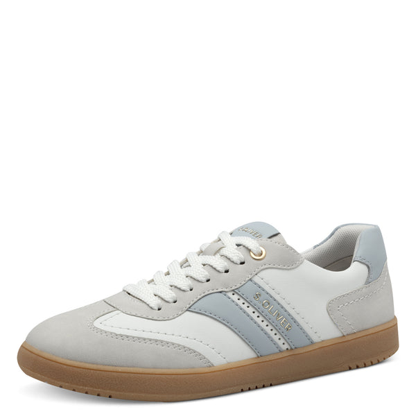 S.Oliver Trainer White/Blue Trainer