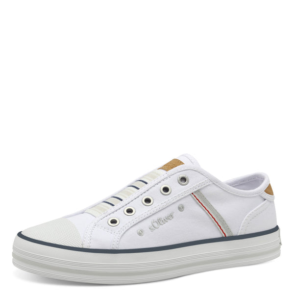 S.oliver Slip on Trainer-White