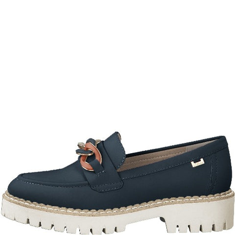 S.Oliver Chain Loafer-Navy