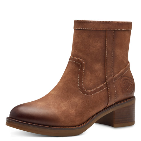 S.Oliver Short Boots Cognac