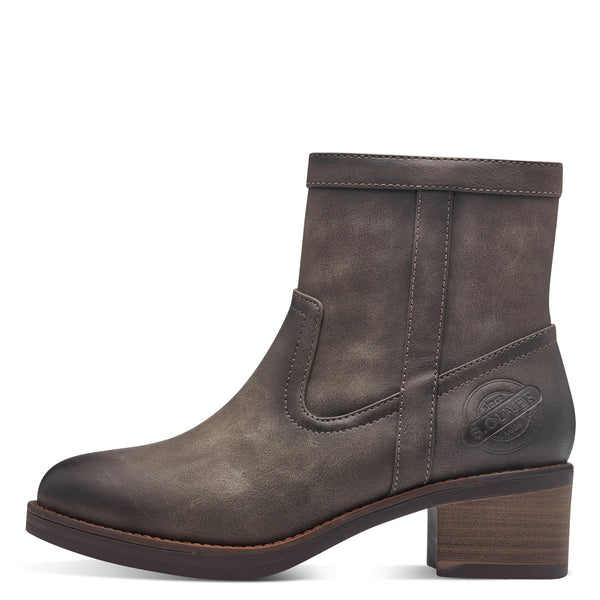 S.Oliver Short Boots Cigar