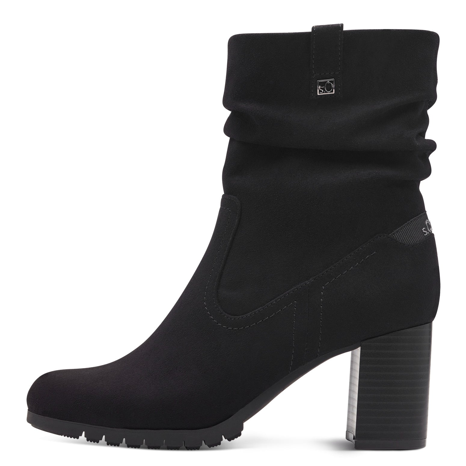 S.Oliver Slouch Boots Black