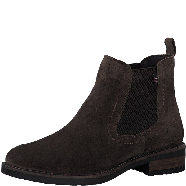 S.Oliver Chelsea Boot Suede - Brown