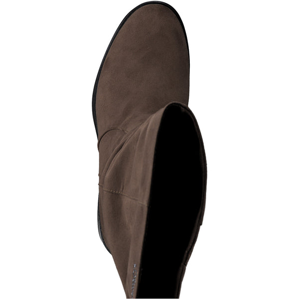 S.Oliver High Leg Boot- Dark Taupe