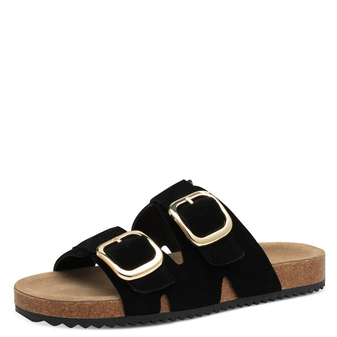 S.Oliver Buckle Slider Black