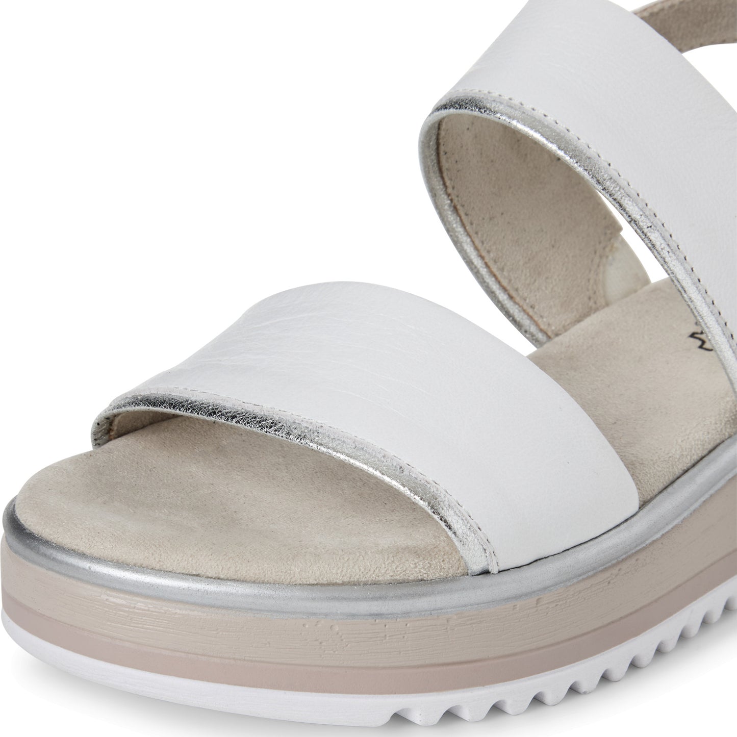 S.Oliver Wedge Sandal White/Silver