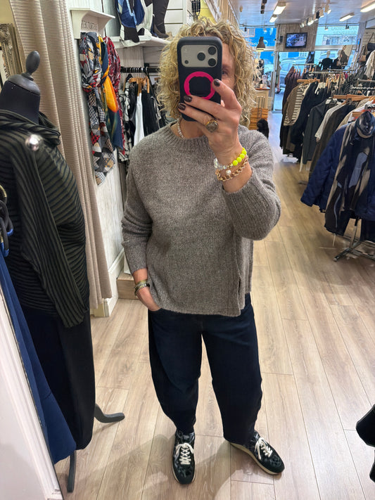 Amber & Moon Wool Sweater Hazelnut
