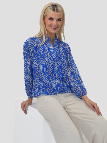 Kate & Pippa Bella band top Blue