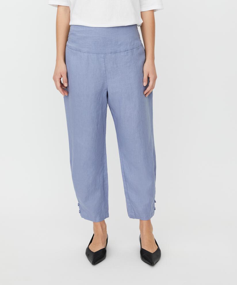 Masai Penna Linen Trousers Stonewash