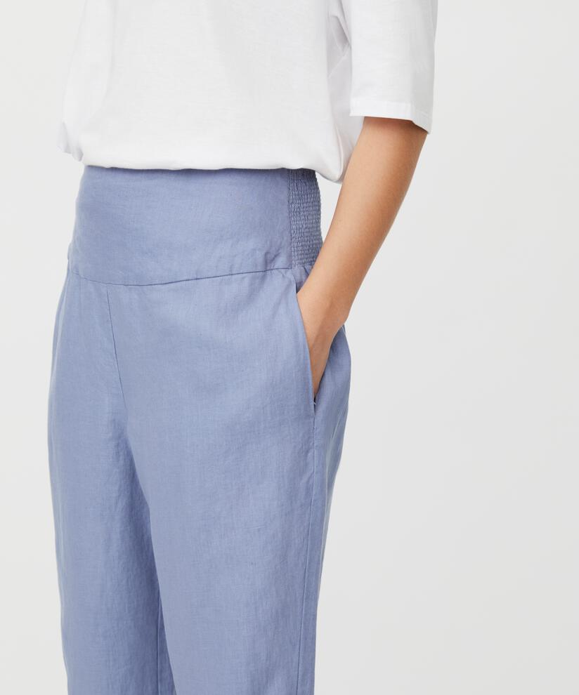 Masai Penna Linen Trousers Stonewash