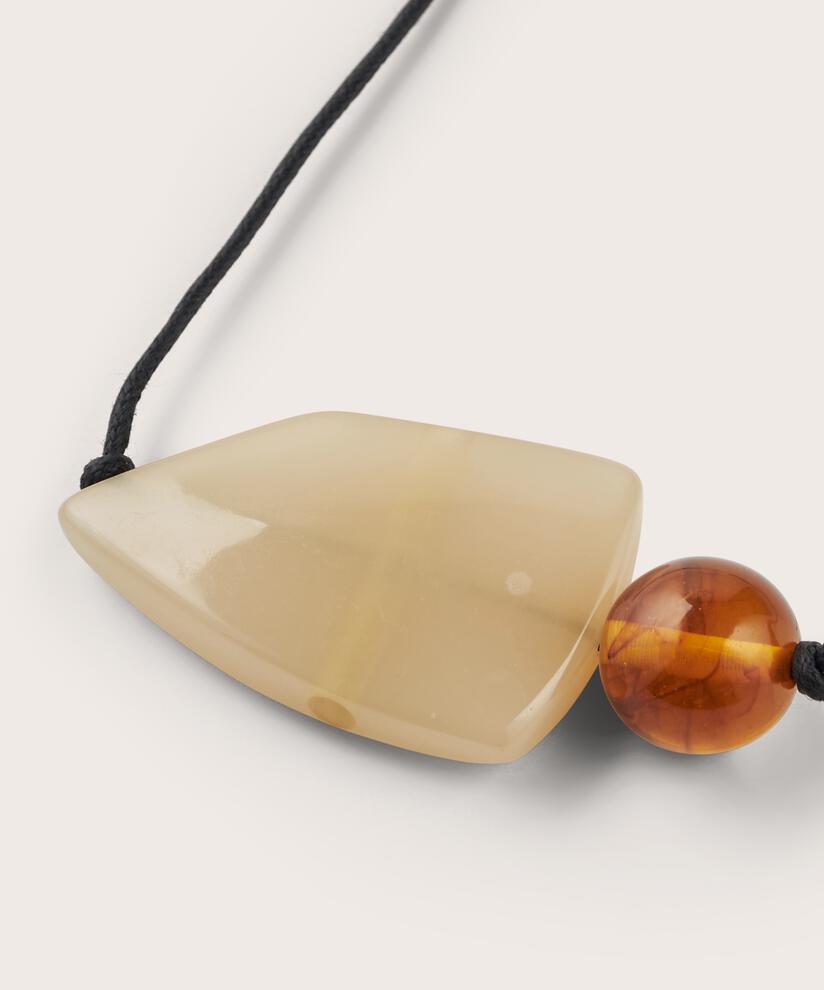 Masai Roaiomi Necklace Tobacco Brown